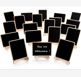 Garden Decorations 20pcs Mini Chalkboards Blackboard for Message Board Signs Chalkboard Price Tags Tag Home and 230825