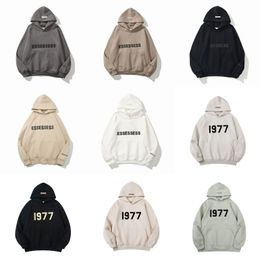 1977 mens designer hoodie sweatshirts black hoodie tshirt hoody 1977 hoodies women pullover men crewneck sweatshirt cotton letter long sleeve mens tracksuit