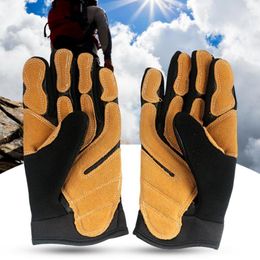 Cycling Gloves Fastener Tape Cozy Stretchy Rock Climbing For Outdoor Sports