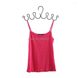 Hangers 50pcs W Style Convenient Wire Metal Dress Hanger Scarf Tie Belt Holder Organizer Closet Storage