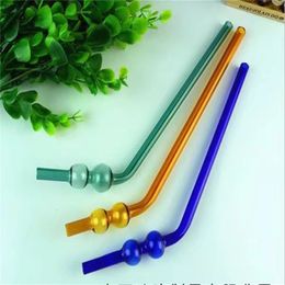 Wholesale Smoking shipping - 8MM Colour glass tube diameter, length 20 cm, hookah accessories