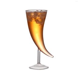 Wine Glasses Glass Portable Transparent Moon-Shaped Water Cup Cocktail Beer Mug For Women Men