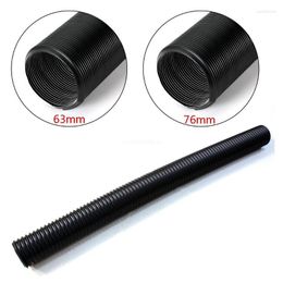 Universal Car Air Filter Intake Cold Ducting Feed Hose 63/76mm Plastic Pipes Dropship