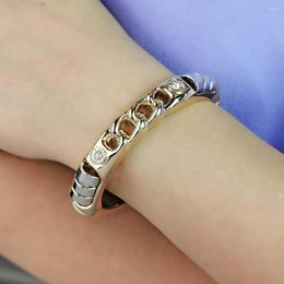 Bangle Statement Alloy Cuff Bracelets Bangles For Women Unique Design Charm Jewelry Big Geometric Wristband Fashion Accessories