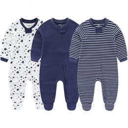 Rompers Summer Baby Rompers Spring born Baby Clothes For Girls Boys Long Sleeve ropa bebe Jumpsuit Baby Clothing boy Kids Outfits 230825