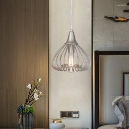 Pendant Lamps 1-Light Dining Bar Study Balcony Entry Island Garden Foyer Lamp Farmhouse Chandelier Hanging Light Fixture For