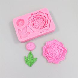 Baking Moulds 3d Flower Shape Silicone Cake Mould For Decorating Fondant Mould