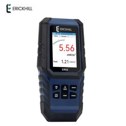 Radiation Testers EMF Meter Electromagnetic Field Radiation Detector Radio Frequency Field Tester Rechargeable Portable Counter Emission Dosimeter 230826