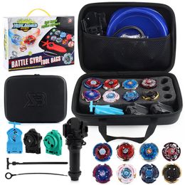 Spinning Top Toupie Beyblades Metal Fusion Blade Bley Set 25Pcs in Carry Case Spinning Top Gyroscope Toys for Children 230825