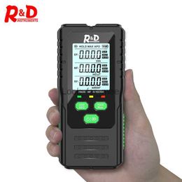 R D RD630 Electro Radiation Tester Electro Field Radiation Detector Tester Emf Meter 3 in 1 Radiation Meter HKD230826