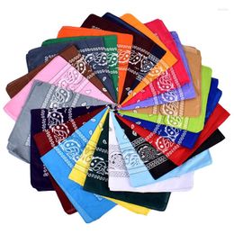 Scarves 50 Pcs Bandanas Bulk Colorful Paisley Unisex Head Wrap Scarf Cowboy Headband Handkerchief For Women Men