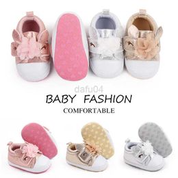 First Walkers Infant Toddler Babies Boys Girls Shoes For Newborn Soft Sole Canvas Solid Footwear Crib Moccasins Letter Print Anti-Slip Shoes L0826