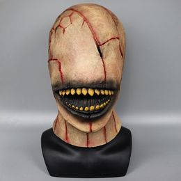 Party Masks Faceless Ghost Full Head Hairless adult Horror mask Halloween Cosplay costume accessories Full face Latex mask Horror Ghost 230826