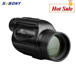 Telescopes Svbony Telescope SV49 13x50 Monocular Powerful Professional Monoculars Binoculars Waterproof Camping Equipment forTravel Hunting 230825