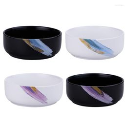 Bowls Large Creative Western Bowl Simple Ceramic Home Breakfast Fruit Salad Kitchen Dining Room Tableware.