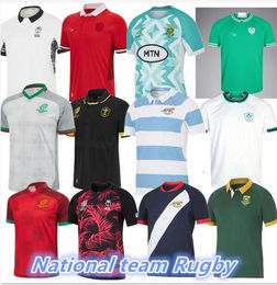 Ireland Jersey 22 23 Scotland English South Englands UK African Home Away ALTERNATE Africa Rugby Shirt Size S-5XL