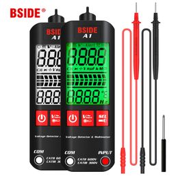 Multimeters BSIDE A1 A2 A5 Mini Multimeter LCD Digital Tester Voltage Detector DC/AC Voltage Frequency Resistance NCV Continuity Live 230825