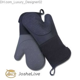 Bbq Gloves Heat Resistant Durable Kitchen Gloves Easy To Clean Versatile Oven Baking Gloves Microwave Gloves One-piece Design Q230826