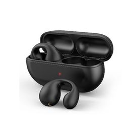 True Wireless Earbuds AM-TW01 AMBIE earphones, Bluetooth Ear Clips Earphone (Black)