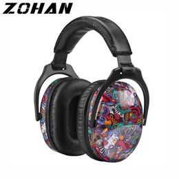 Grooming Sets ZOHAN Toddler Defenders Hearing Protection Cartoon Kid Safety Ear Muffs Noise Reduction for Childrens Earmuffs Adjustable 230825