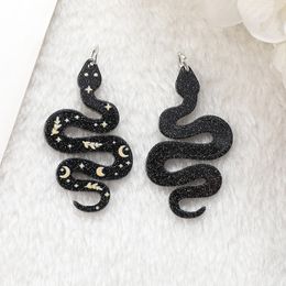 Charms 10pcs Magic Snake Charms Акрил творческий Хэллоуин для серьги для бречу