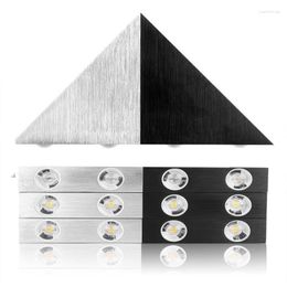 Wall Lamps Led Lamp Aluminium Body Triangle Light For Bedroom Home Lighting Luminaire Bathroom Fixture Sconce