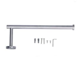 Towel Rack Exquisite Wall Mounted Stable Toilet Paper Holder Corrosion Resistant With Screw For Bathroom Kitchen El