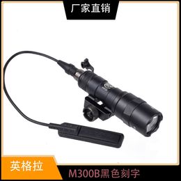 Ficklampor facklor SureFir Tactical ficklampa M600 M600C Reconnaissance Light with Dual Function Pressure Switch och 600 Lumen Hunting Weapon Light 230705