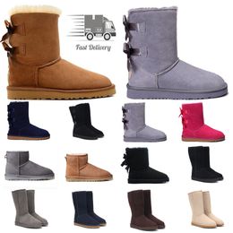 Tasman Australia Colour Snow boots Mules Women Men Ultra Mini Boot Slip-on Shoes Suede Comfort Fall Winter size 35-43