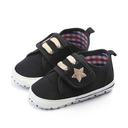 First Walkers 0-18M baby canvas shoes newborn baby girl antiskid shoes toddler breathable baby boy shoes infant baby moccasins L0826