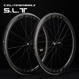 Велосипедные колеса элита -шишки Slt Road Carbon Aero A1 Тормоза RA18 Керамический опорной столб 1423 Spoke Tubular Clistch