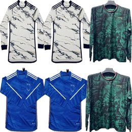 Long sleeve Italys soccer jerseys home away 3th 23 24 Italian jerseyS SCAMACCA IMMOBILE CHIESA football shirts RASPADORI JORGINHO BARELLA BASTONI Maglia italiana