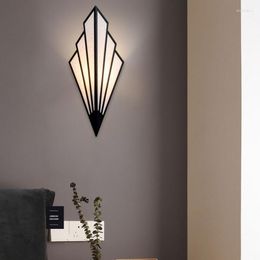 Wall Lamps Nordic LED Lamp Modern Room Decor Sconces Living Sofa TV Bedside Table Bedroom Mirror El Stairs Interior Light