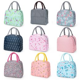 Lunch Boxes Thermal Insulated Bag High Capcity Lunch Box For Women Portable Fridge Cooler Handbags Waterproof Kawaii Food Bag for Work 230825