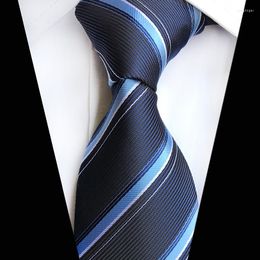 Bow Ties Gift For Men Tie 8cm Business Mens Fashion Striped Neckties Gravata Jacquard Bowtie Men's Wedding Dress Shirt Accessories