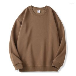 Men's Hoodies Men High-end Casual Hip Hop Sweatshirt Male O-Neck Fashion Brand Slim Clothing Multi Colour Cotton Sweatshirts Top