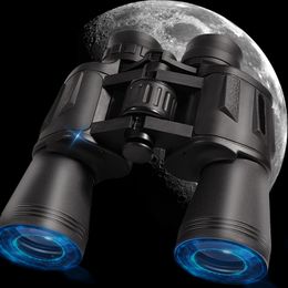 Telescopes 20X50 Powerful Binoculars Long Range Telescope Professional HD Super Zoom Military Low Light Night Vision For Hunting Tourism 230825