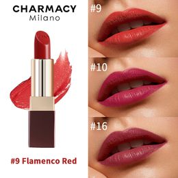 Lipstick CHARMACY 8 Colour Moisturising Lipstick Waterproof Smooth Lip Stick Sexy Red Pink Lip Makeup Occasion Suitable Beauty Cosmetics 230826