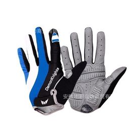 Cycling Gloves Full Finger Long Thickened Shock Absorption Men And Women Mountain Bike Equipment Fitness 230825