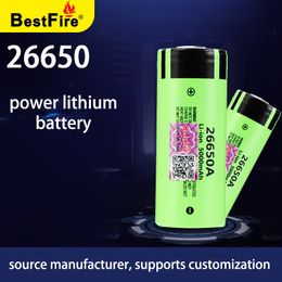Original Bestfire 26650 A sufficient 5000mAh 3.7V rechargeable lithium battery discharge current 25A