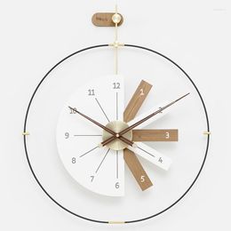 Wall Clocks Bathroom Office Clock Modern Design Kitchen Unique Aesthetic Big Size Nordic Style Wand Decoratie Ornaments