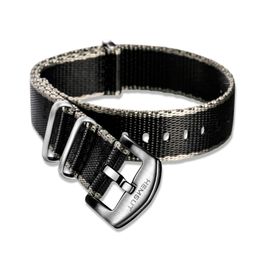 Watch Bands HEMSUT Band Nylon Replace Seatbelt Wrist Straps For Men or Women 18mm 20mm 22mm 24mm 230825