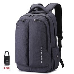 School Bags Swiss Mens anti theft Backpack female Notebook Travel waterproof Business 156 inch laptop backpack women mochila 230826