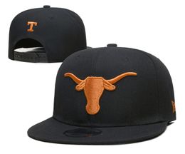 Men college football caps Texas Longhorns Georgia Florida hats red black snapback cap sports outdoor hat