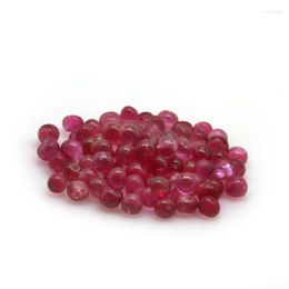 Loose Gemstones Natural Gemstone Jewellery Making High Quality A Selling Round Plain Cut Red Spinel