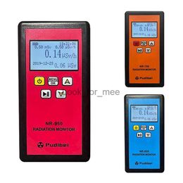 Pudibei Geiger Counter Portable Nuclear Radiation Detector Display Radioactive Tester Geiger Counter Detection HKD230826