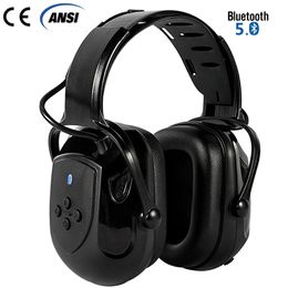 Grooming Sets CE Active Noise Reduction Bluetooth Ear muffs 29dB Safety Earmuffs ANSI Wireless Hearing Protection Headphones 230825