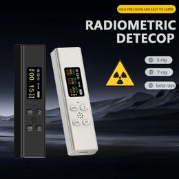 Radiation Testers Professional Nuclear Radiation Detector High Precision Geiger Counter Gamma X-Ray Radiation Monitor Mini Radioactive Tester 230826