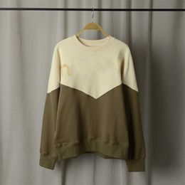 23AW Isabel Marant Damen-Desginer-Sweatshirt, Baumwoll-Oberteil, klassischer Pullover, neuer lässiger Stil, modischer Pullover mit Buchstaben-Rundhalsausschnitt, vielseitige, lockere Langarm-Oberteile