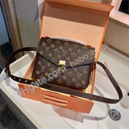 10A genuine leather pochette metis luxury mini purses designer woman handbag high quality shoulder crossbody bags designer women bag luxurys handbags dhgate bags